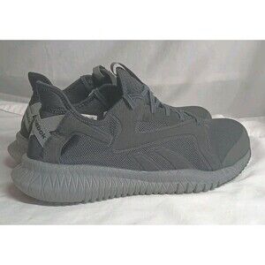 Reebok F2413-18 Mens Black 11M Flexagon Steel Toe Work Shoes Safety Sneakers